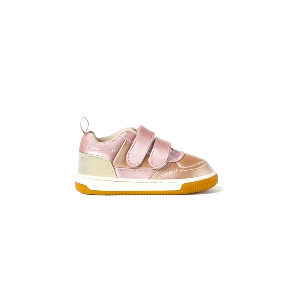 Baby Zara SHINY Quilted Sneakers size US 6 and half Eur 22
